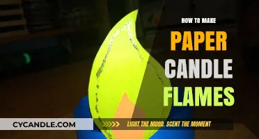 Crafting Realistic Paper Candle Flames: A Simple DIY Guide