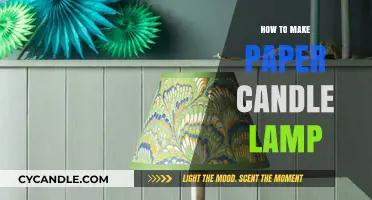 Crafting a Cozy Paper Candle Lamp: Simple DIY Guide