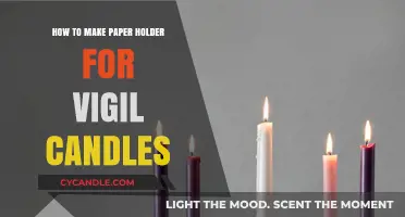 DIY Vigil Candle Paper Holder: Simple Crafting Guide
