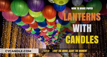 Crafting Warmth: DIY Paper Lanterns with Candles for Cozy Evenings