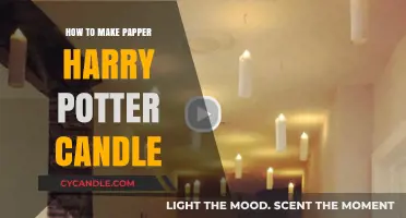 Crafting a Magical Paper Harry Potter Candle: DIY Guide