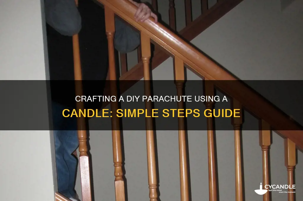 how to make parachute with candle