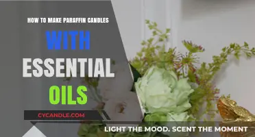 Crafting Aromatic Paraffin Candles with Essential Oils: A DIY Guide