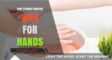 Handcrafted Hydration: DIY Paraffin Wax Treatment for Soft Hands