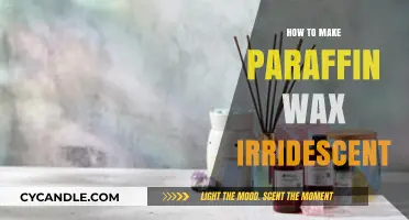 Crafting Iridescent Paraffin Wax: Techniques for a Shimmering Finish