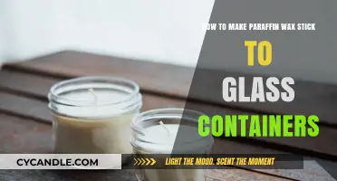 Mastering Paraffin Wax Adhesion: Tips for Glass Container Crafts