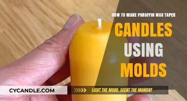 Crafting Perfect Paraffin Wax Taper Candles with Molds: A DIY Guide