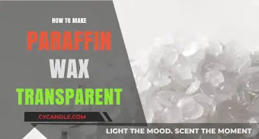 Unlocking Transparency: A Guide to Clear Paraffin Wax Creations