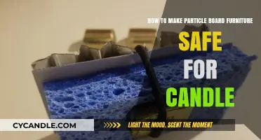 Safe Candle Use: Protecting Particle Board Furniture from Heat Damage