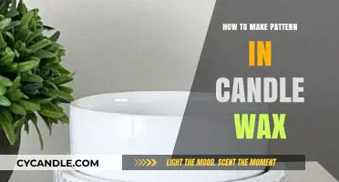 Creative Wax Art: Mastering Unique Patterns in Candle Wax