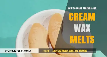 Crafting Sweet Scents: A Guide to Peaches and Cream Wax Melts