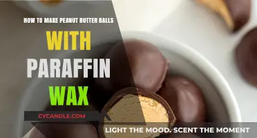 Easy Homemade Peanut Butter Balls with Paraffin Wax Recipe