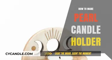 Elegant DIY Pearl Candle Holder Crafting Guide for Beginners