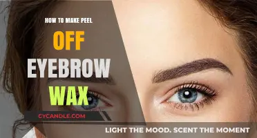 DIY Brow Perfection: Mastering the Art of Peel-Off Eyebrow Wax