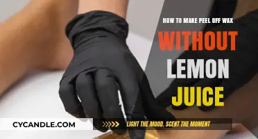 Easy Peel-Off Wax Recipe: No Lemon Juice Required!