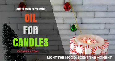 Crafting Peppermint Oil for Candles: A Simple DIY Guide