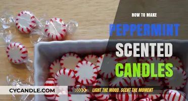 Crafting Peppermint Scented Candles: A Step-by-Step DIY Guide