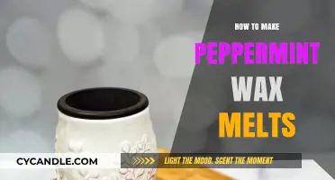 Crafting Refreshing Peppermint Wax Melts: A Simple DIY Guide