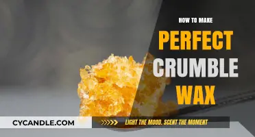 Mastering the Art of Perfect Crumble Wax: A Step-by-Step Guide
