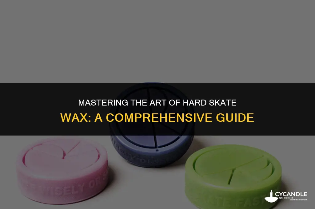 how to make perfect hard skate wax