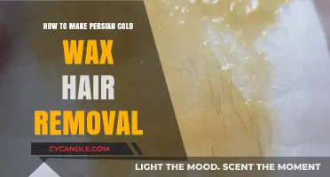 DIY Persian Cold Wax: Easy Hair Removal Recipe & Technique