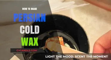 Crafting Persian Cold Wax: A Step-by-Step Guide