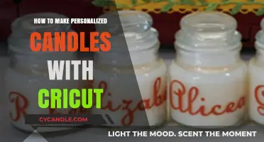 Crafting Custom Candles: A Cricut Guide to Personalized Designs