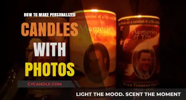 Crafting Personalized Photo Candles: A Creative DIY Guide