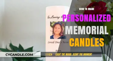 Crafting Personalized Memorial Candles: A Step-by-Step DIY Guide