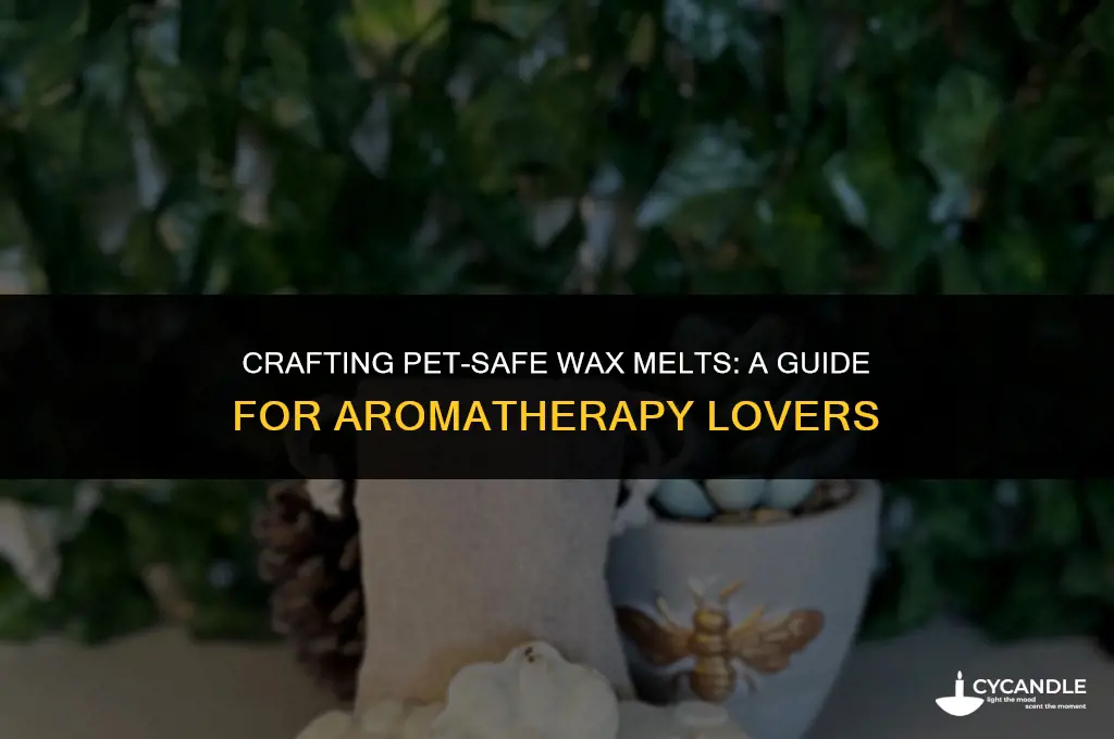 how to make pet friendly wax melts