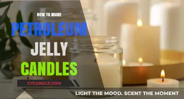 DIY Petroleum Jelly Candles: Easy, Affordable, and Creative Crafting Guide