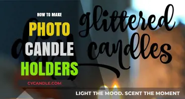 DIY Photo Candle Holders: Crafting Personalized Glow in Simple Steps