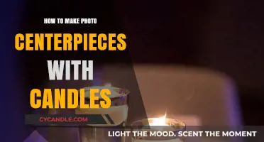 Create Stunning Photo Centerpieces with Candles: Easy DIY Guide