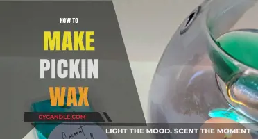 Crafting the Perfect Picking Wax: A Step-by-Step Guide