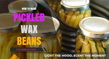 Crafting Tangy Delights: A Guide to Pickling Wax Beans