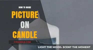 Creative Candle Decor: Easy Steps to Transfer Images onto Wax