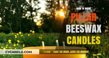 Crafting Elegant Pillar Beeswax Candles: A Step-by-Step DIY Guide