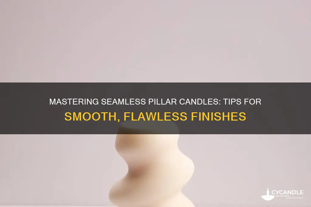 how to make pillar candles seamless