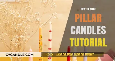 Crafting Perfect Pillar Candles: A Step-by-Step DIY Tutorial