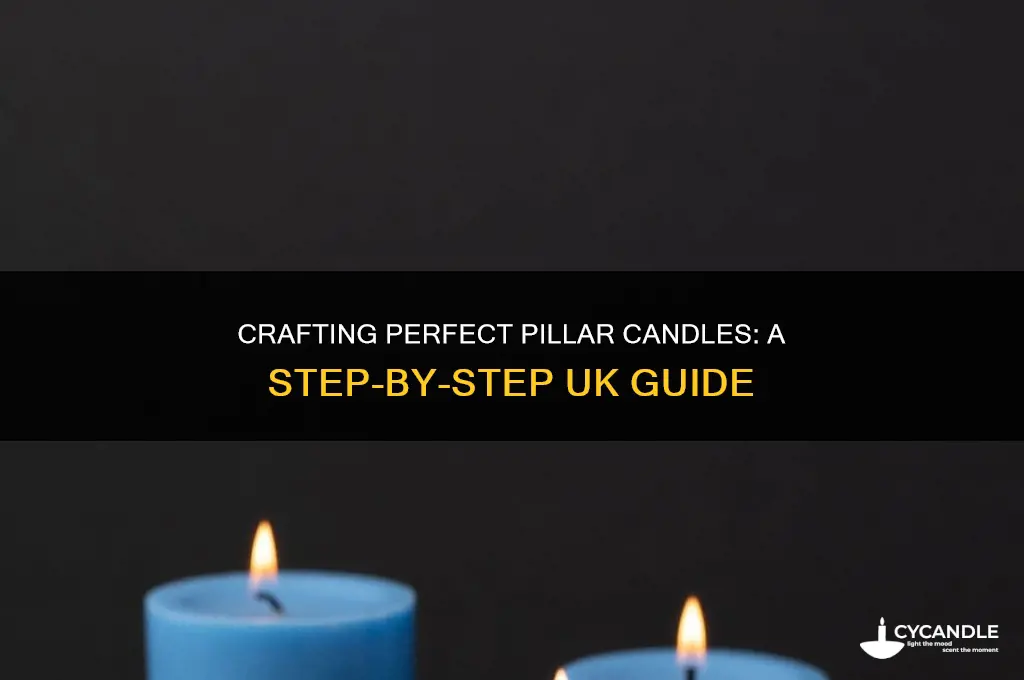 how to make pillar candles uk