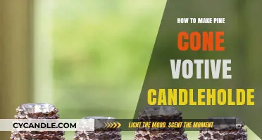 Crafting Pine Cone Votive Candleholders: A Step-by-Step Guide