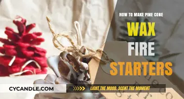 Crafting Pine Cone Wax Fire Starters: A Simple Guide