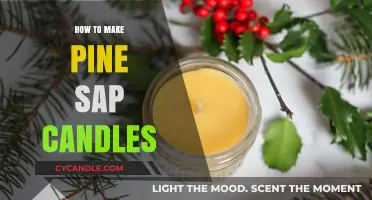 Crafting Pine Sap Candles: A Step-by-Step DIY Guide