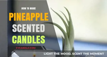 Crafting Tropical Bliss: A Guide to Pineapple Scented Candles