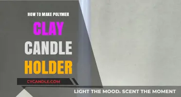 Crafting Unique Polymer Clay Candle Holders: A Step-by-Step Guide