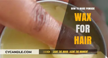 Crafting the Perfect Pomade: A DIY Guide to Hair Wax Mastery