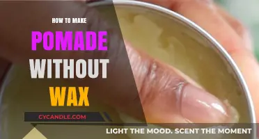 Crafting the Perfect Pomade: Wax-Free Recipes for Stylish Hair