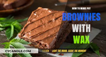 Easy Pot Brownies Recipe: Infusing Wax for an Elevated Treat