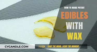 Crafting Potent Edibles: A Guide to Using Wax Effectively