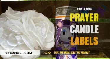Crafting Sacred Light: A Guide to Designing Prayer Candle Labels